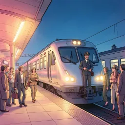 End und Feierabend Bahnhof