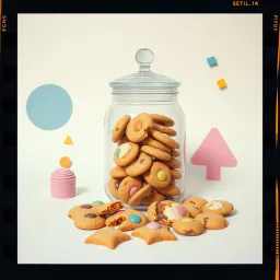 Ces cookies sont les nôtres nos enfants et petits-enfants et enfants sont jour