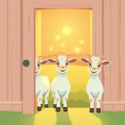 Little Goats at Home
