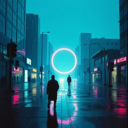 Neon Shadows of 2077