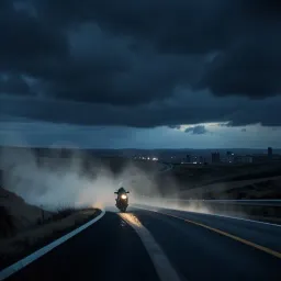 Midnight On Two Wheels
