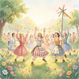Midsommar i Vittangi