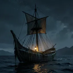 Chasing Dawn in the Night