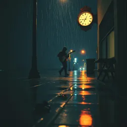 Shadow in the Rain