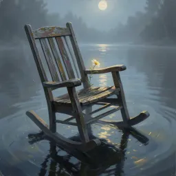 Empty Porch Swing