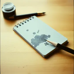 Cinza No Caderno