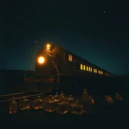 Train Tracks and Whiskey Laps