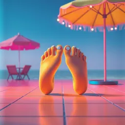 toes