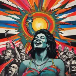 ¡Viva Cuba libre, viva la libertad!