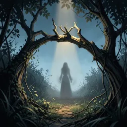 She Left on Her Own