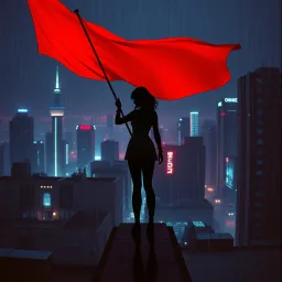 red flag pretty