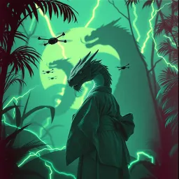 Komodo took the kimono yo.