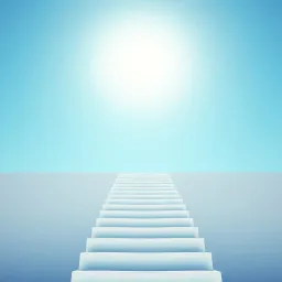 The staircase of the sun