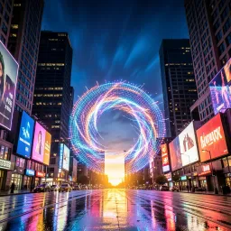 Crashing Into Color