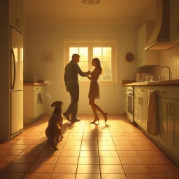 Dancing In The Kitchen Light