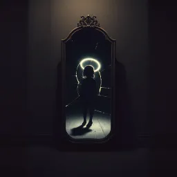 the girl in the mirror