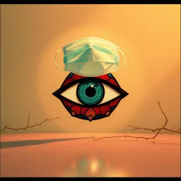 My eyes open