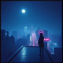 In the city