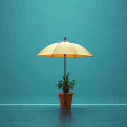 It's raining hard