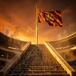 Victory rises