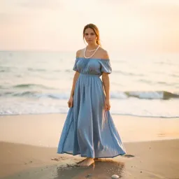 The bluest dress