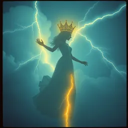 Crown still on