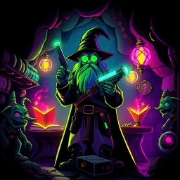 Chaotic Gunslinger Wizard