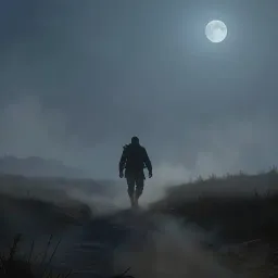 March on in the mist