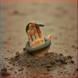 Me mordiste la mano