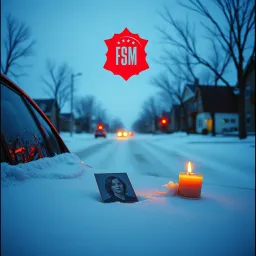 A cold Minneapolis morning