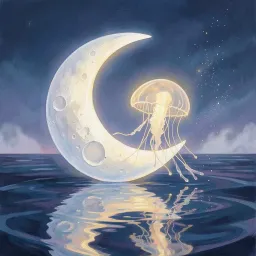 Moon Watching Over You