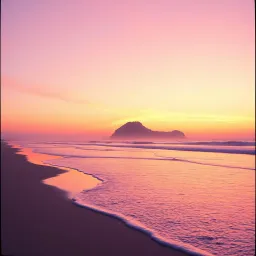High tide on a mountain side.