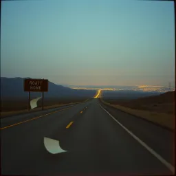 The long road home.