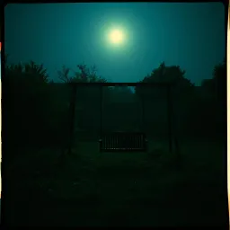 Empty Porch Swing