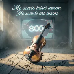 Me siento triste mi amor