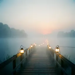 LANTERNS IN THE DARK