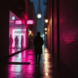 Into darkness