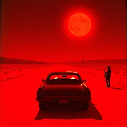 Red night