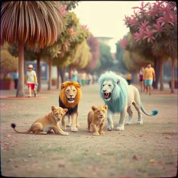 Pink lions Song