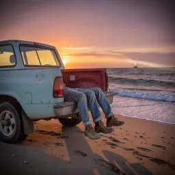 Tailgate Sunset