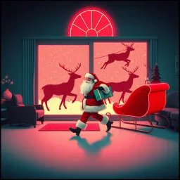 Santa's Coming Through