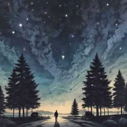 Cahaya dari langit 