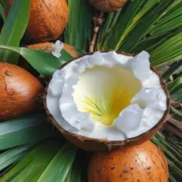 Coconut ice milk