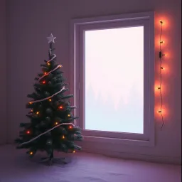 Faded Christmas Lights
