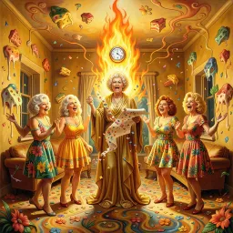GOLDEN girl and the gospel