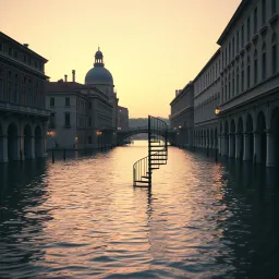 High water in Venice, let's swim