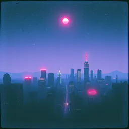 Night Life Skyline