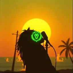 Rasta man chante Jésus-Christ!