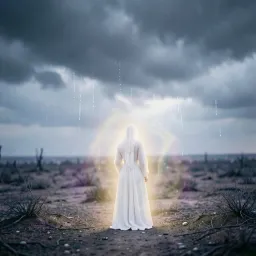 Lady in White