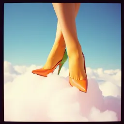 high heels